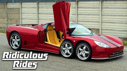 Six-Wheeled Supercar Worth Over $650,000