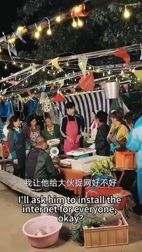 The end. She was alone and helpless. She originally just wanted to find a man to go home and live with as a son-in-law. But she went on 10 blind dates and all of them turned out to be scumbags. Until she saw the new neighbor who had just moved in, she was