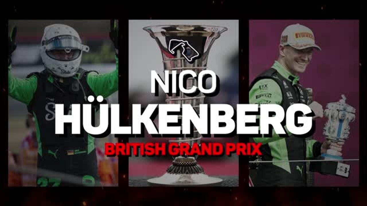 British GP F1 Star Driver - Nico Hulkenberg