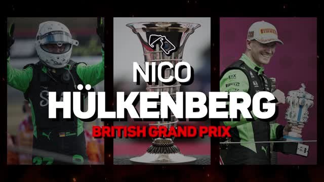 British GP F1 Star Driver - Nico Hulkenberg