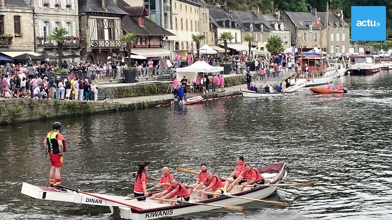 Des milliers de spectateurs aux joutes nautiques de Dinan