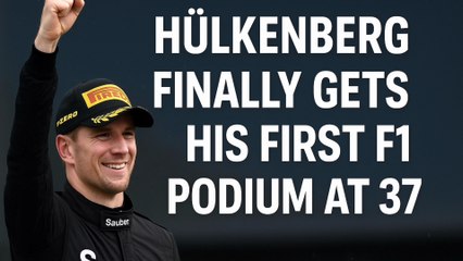 Nico Hülkenberg Finally Gets His First F1 Podium at 37 | Silverstone 2025 Highlights