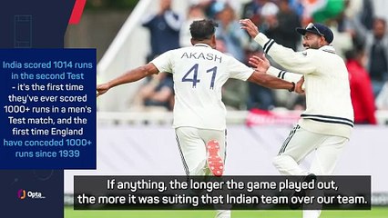 Stokes admits England failed to play to conditions in second Test defeat