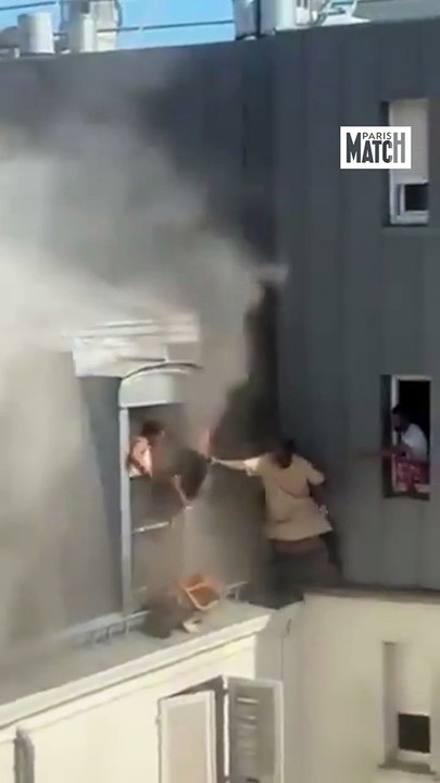 Vidéo : l'incroyable sauvetage à Paris