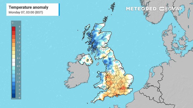 Heatwave to develop this week as high pressure brings sunshine and soaring temperatures