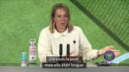 Wimbledon - Pavlyuchenkova raconte son embrouille avec l'arbitre