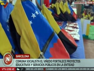 Anzoátegui | Fue recuperada la cancha de la U.E. Bicentenario de El Libertador en Barcelona