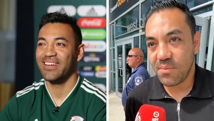 Marco Fabián apoya a la Selección Mexicana en la final de la Copa Oro