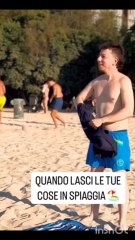 Daniele condotta le sue gag comiche