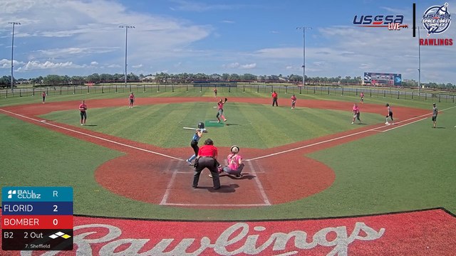 Bombers 14U Barnett/Mata VS Florida Gold Barnett 14U - Thu, Jun 26, 2025 3:09 PM to Thu, 4:28 PM