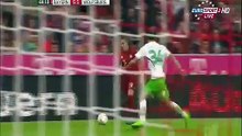 Bayern Munich 5-1 Wolfsburg - Goals and Highlights (23/9/2015)
