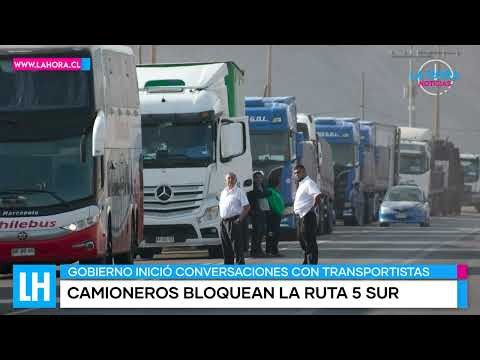 LH Noticias: Paro de camioneros provocó enorme congestión en la Ruta del Maipo