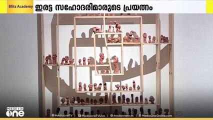ഇരട്ട സഹോദരിമാരുടെ പ്രയത്നം;പിറന്നത് മനോഹര സൃഷ്ടികൾ..