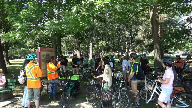 Bike Lane Protest against the businesses attacking our bike lanes and bankingrolling doug ford