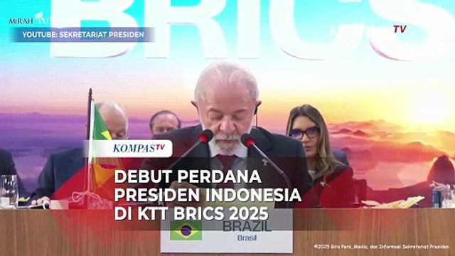 Presiden Prabowo Debut Perdana di KTT BRICS! Presiden Brasil Beri Sambutan Khusus