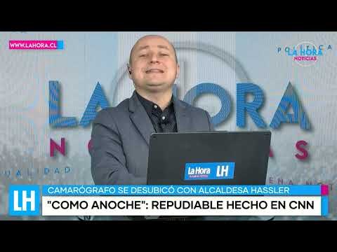 LH Noticias: CNN despidió a camarógrafo tras grosero incidente con la alcaldesa Irací Hassler
