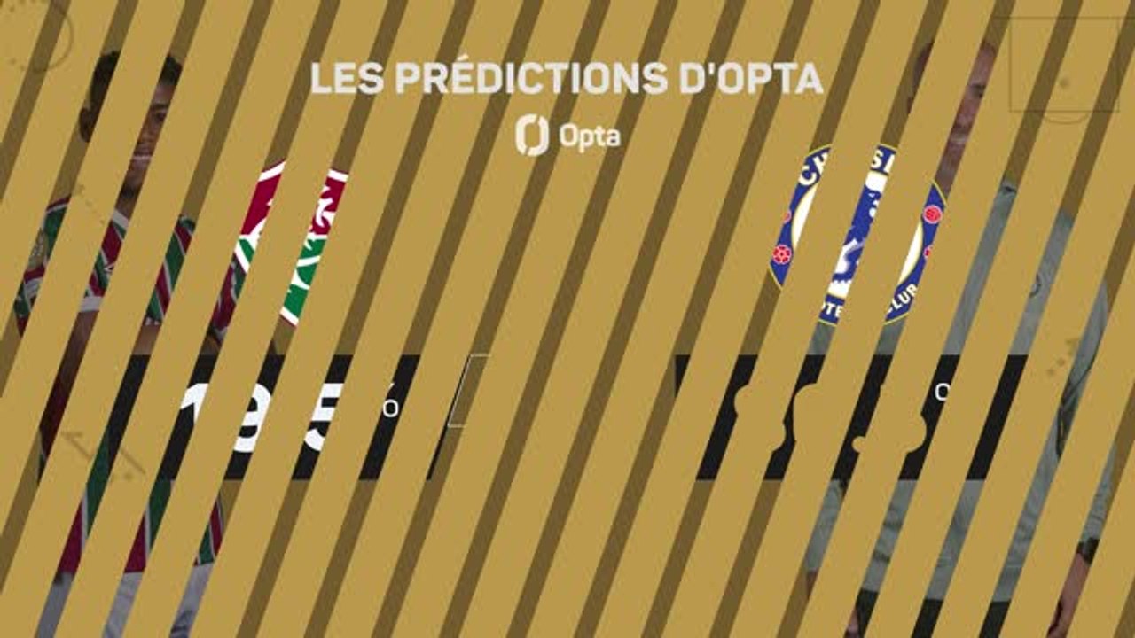 CdM des clubs - Fluminense vs. Chelsea, les prédictions d'Opta
