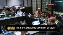 Rapat Bahas RUU Contempt of Court, Tegaskan Pentingnya Jaga Marwah Peradilan  MA NEWS