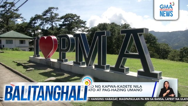 4 PMA cadets, inireklamo ng kapwa-kadete nila dahil sa pangmamaltrato at pag-hazing umano sa kaniya | Balitanghali