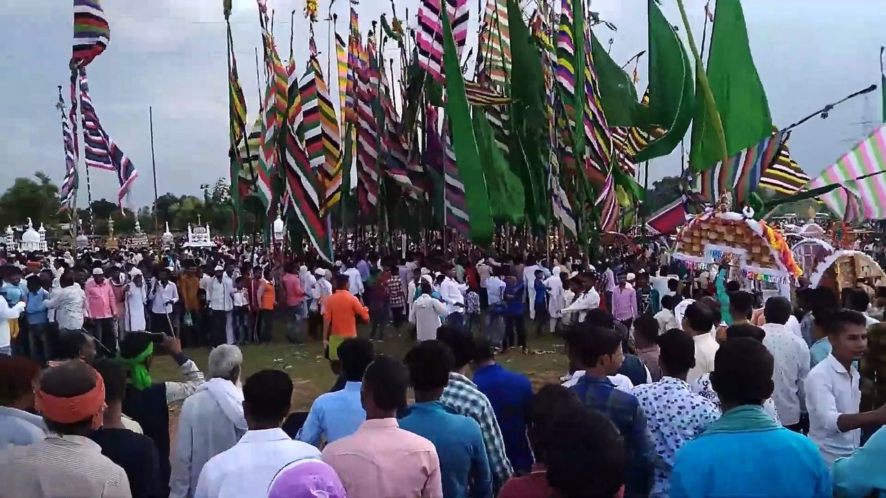 Achla muharram juloos garhwa ( lali mati)