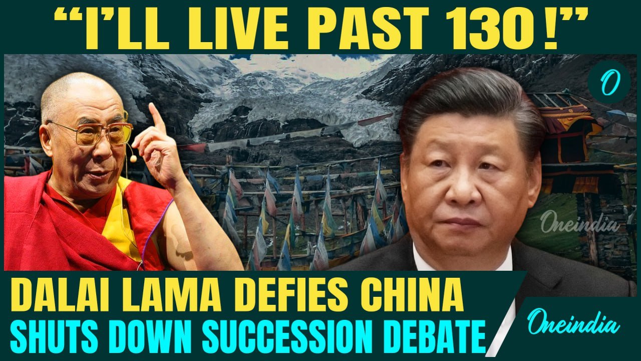 DALAI LAMA SHOCKS CHINA: ‘I May Live Beyond 130!’ | Dalai Lama Drops BOMB on Succession Row
