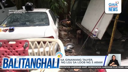 SK office sa Brgy. 16 na ginagawang talyer, sinalakay; pinalilinis ng LGU sa loob ng 5 araw | Balitanghali