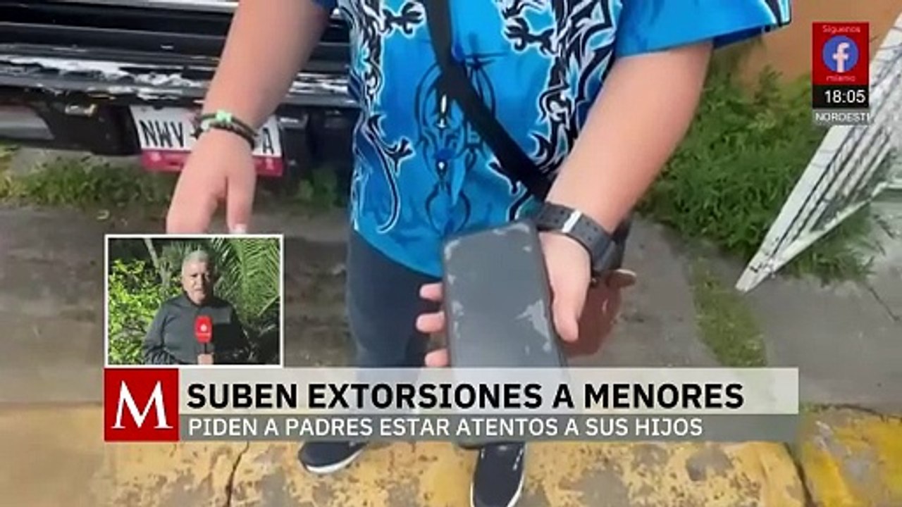 Aumentan extorsiones a menores en el Estado de México