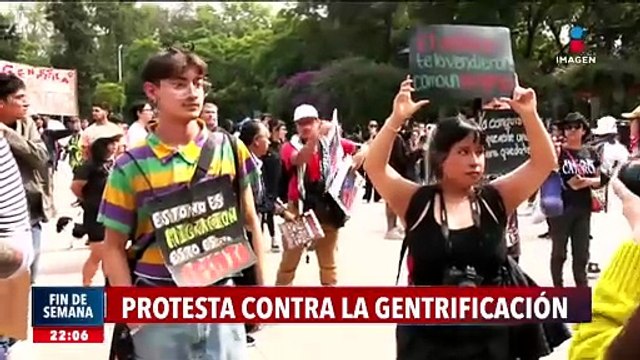 Protesta contra la gentrificación en la CDMX deriva en disturbios y vandalismo