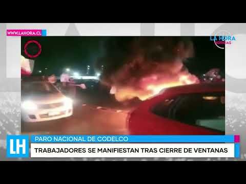 LH Noticias: Trabajadores de Codelco se manifestaron por el cierre de Ventanas tras contaminación