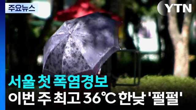 [날씨] 서울 첫 폭염경보...이번 주 최고 36℃, 한낮 '펄펄' / YTN