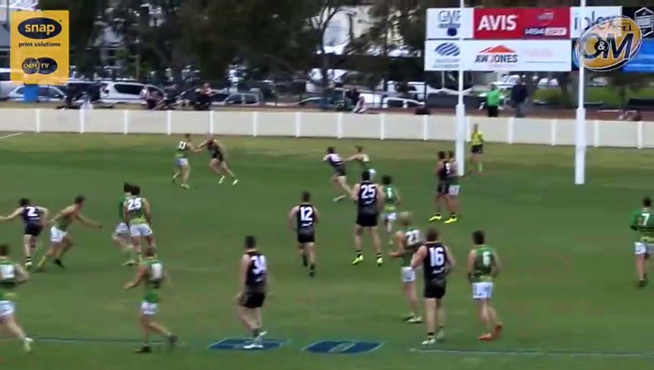 Ryan Garthwaite kicks the match-winner