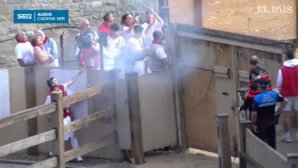 Así fue el primer encierro de los Sanfermines 2025