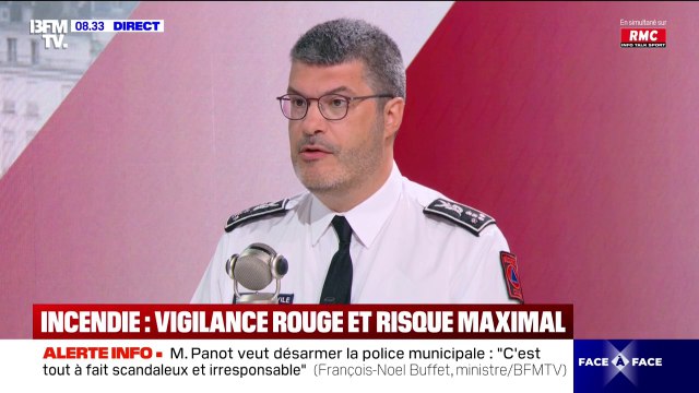 Incendies dans l'Hérault et l'Aude: Les feux sont fixés indique Julien Marion, directeur général de la Sécurité civile