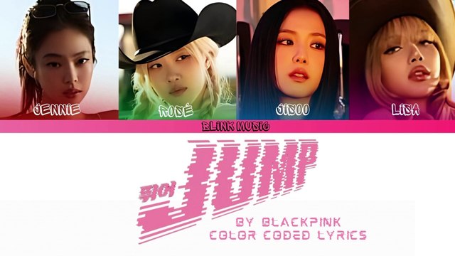 BLACKPINK - JUMP Lyrics ( Color Coded Lyrics )