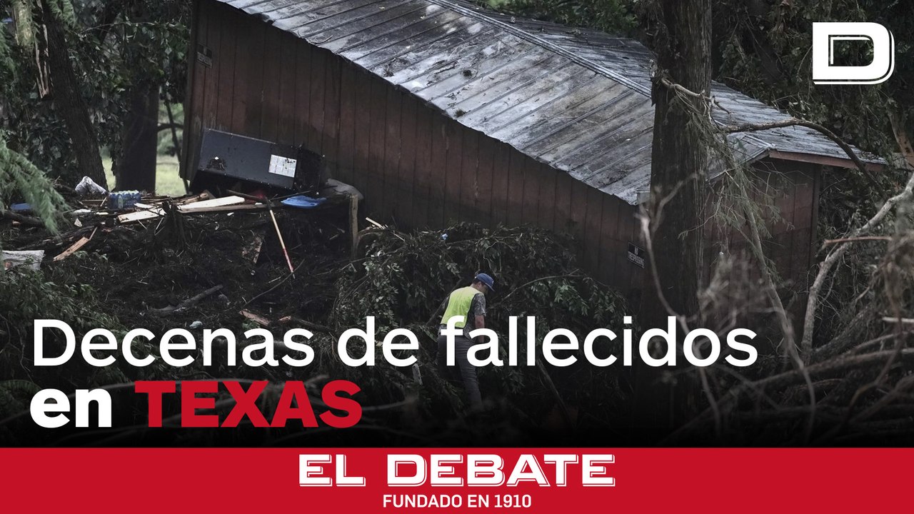 Los destrozos de las inundaciones que han dejado decenas de fallecidos en Texas