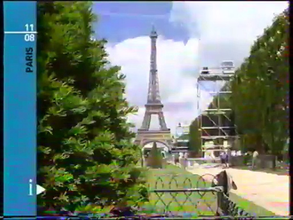 Johnny Hallyday – 10 Juin 2000 : Reportage ITV sur le Concert de la Tour Eiffel + Répétitions à Toulouse