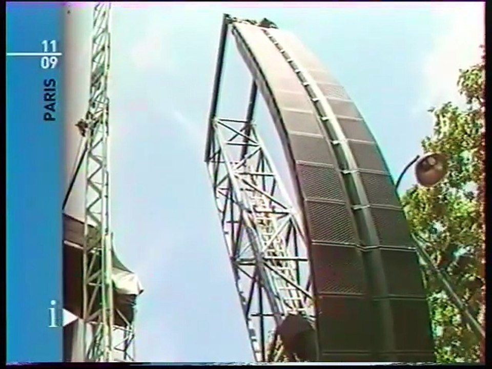 Johnny Hallyday - 10 Juin 2000 : Les Coulisses du Show à la Tour Eiffel (Journal TV)