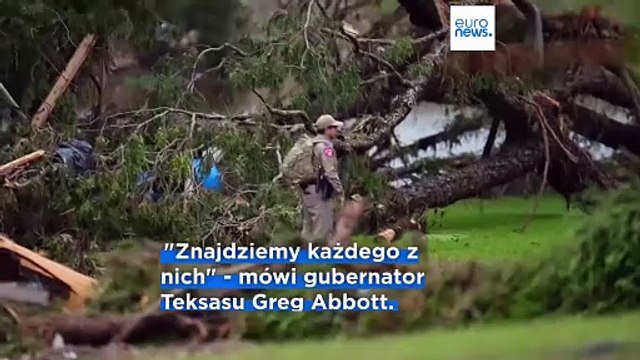 Operacje ratunkowe po powodziach w Teksasie: 67 osób nie żyje
