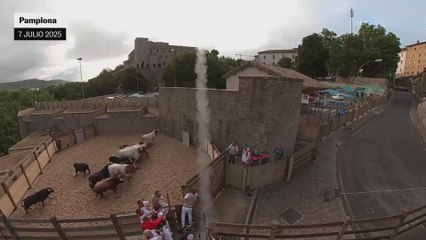 El primer encierro de San Fermín, contado por la Cadena Ser