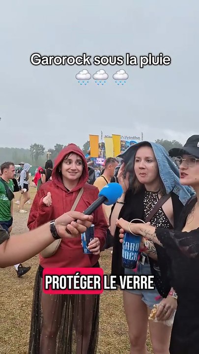 Dernière soirée de concerts sous la pluie à Garorock