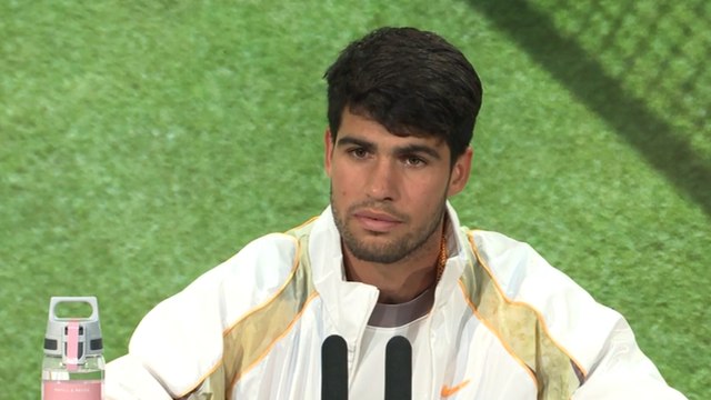 Wimbledon 2025 - Carlos Alcaraz : C'est un tennis différent cette année à Wimbledon...