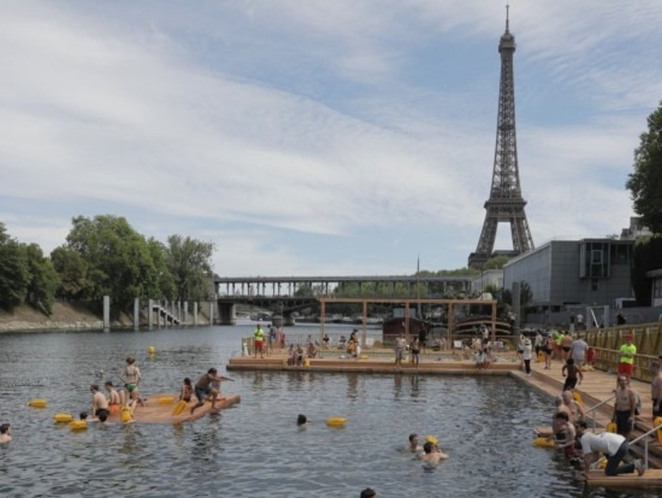 Nach über 100 Jahren: Die Seine in Paris ist für Badegäste offen