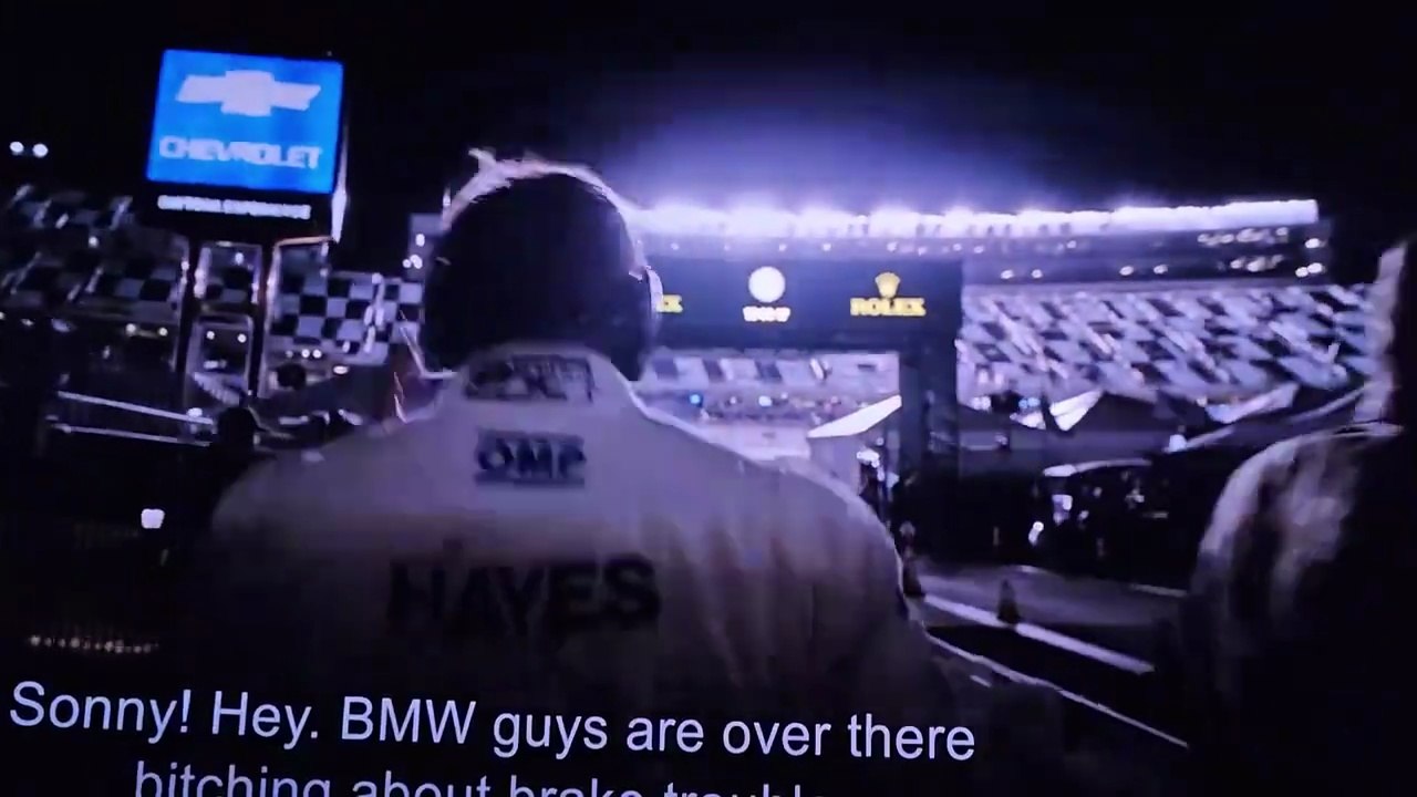 Sonny Hayes, Daytona Race f1 movie scene