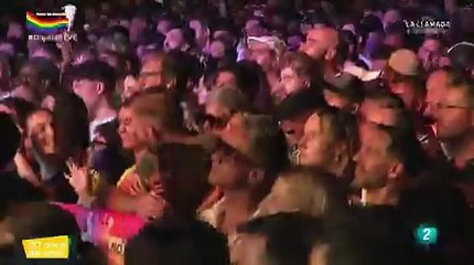 El discurso de Samantha Hudson en el concierto '20 años de amor' retransmitido por RTVE