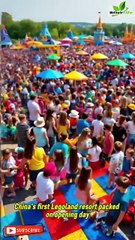 China’s first Legoland resort packed on opening day despite heatwave