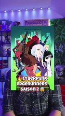 Réaction ⚡ Cyberpunk Edgerunners Saison 2 : Teaser explosif ! 😱