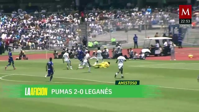 Pumas derrota al Leganés en CU con participación de Aaron Ramsey en amistoso