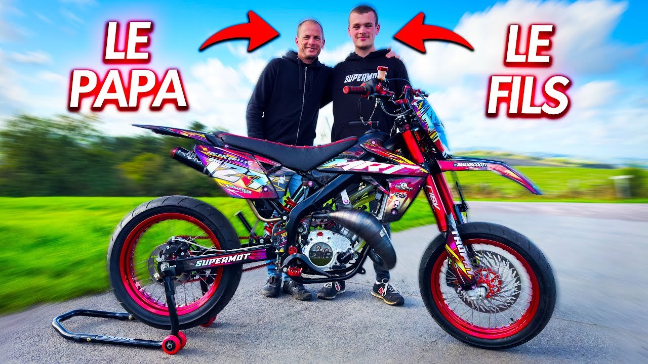 PÈRE et FILS créent la 50cc la plus ABOUTIT de FRANCE !