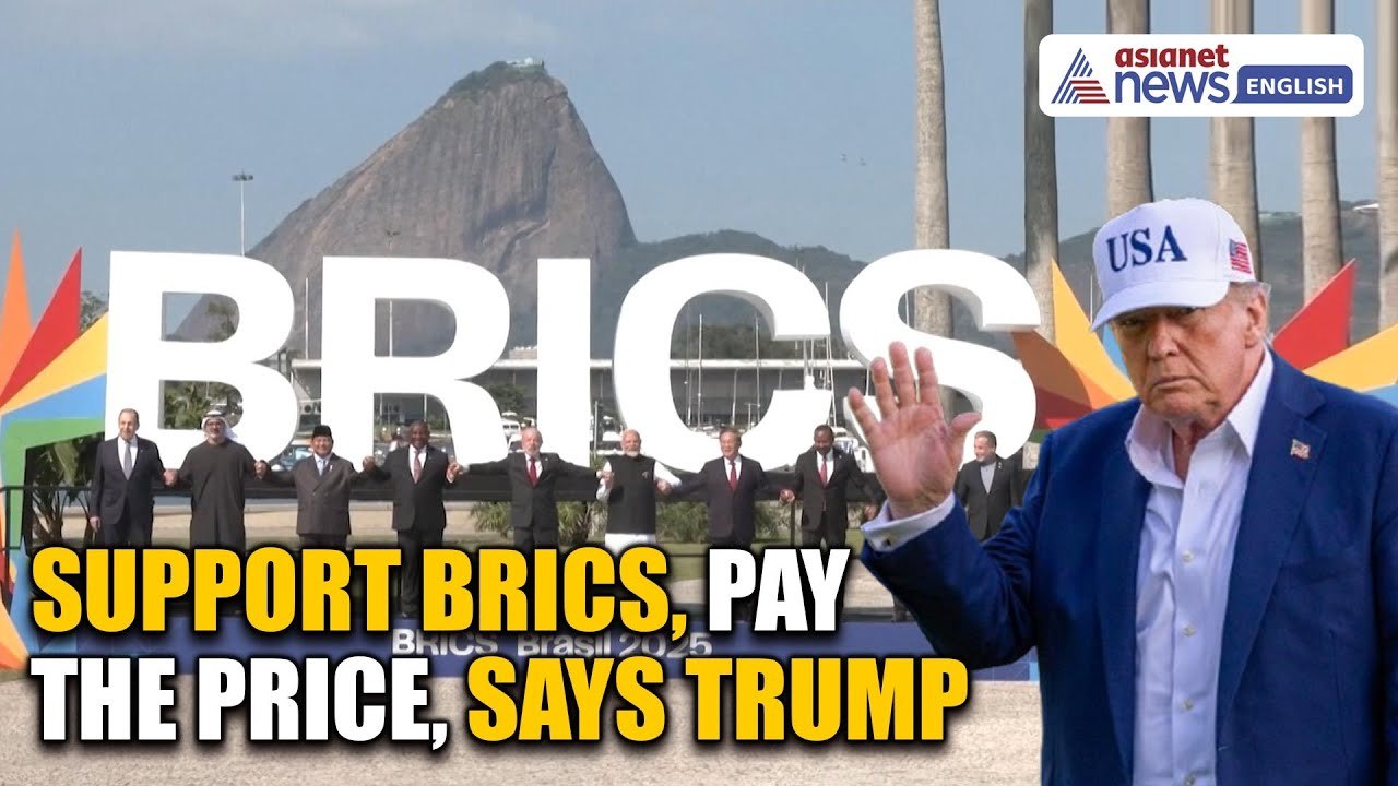 Trump Declares Economic War? 10% Tariff on BRICS Supporters, 'No Exceptions'