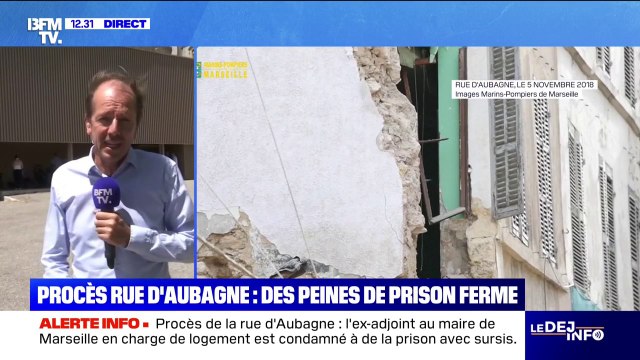 Procès de la rue d'Aubagne: l'ex-adjoint au maire de Marseille en charge du logement est condamné à de la prison avec sursis
